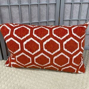 Burnt Orange Couch Pillow